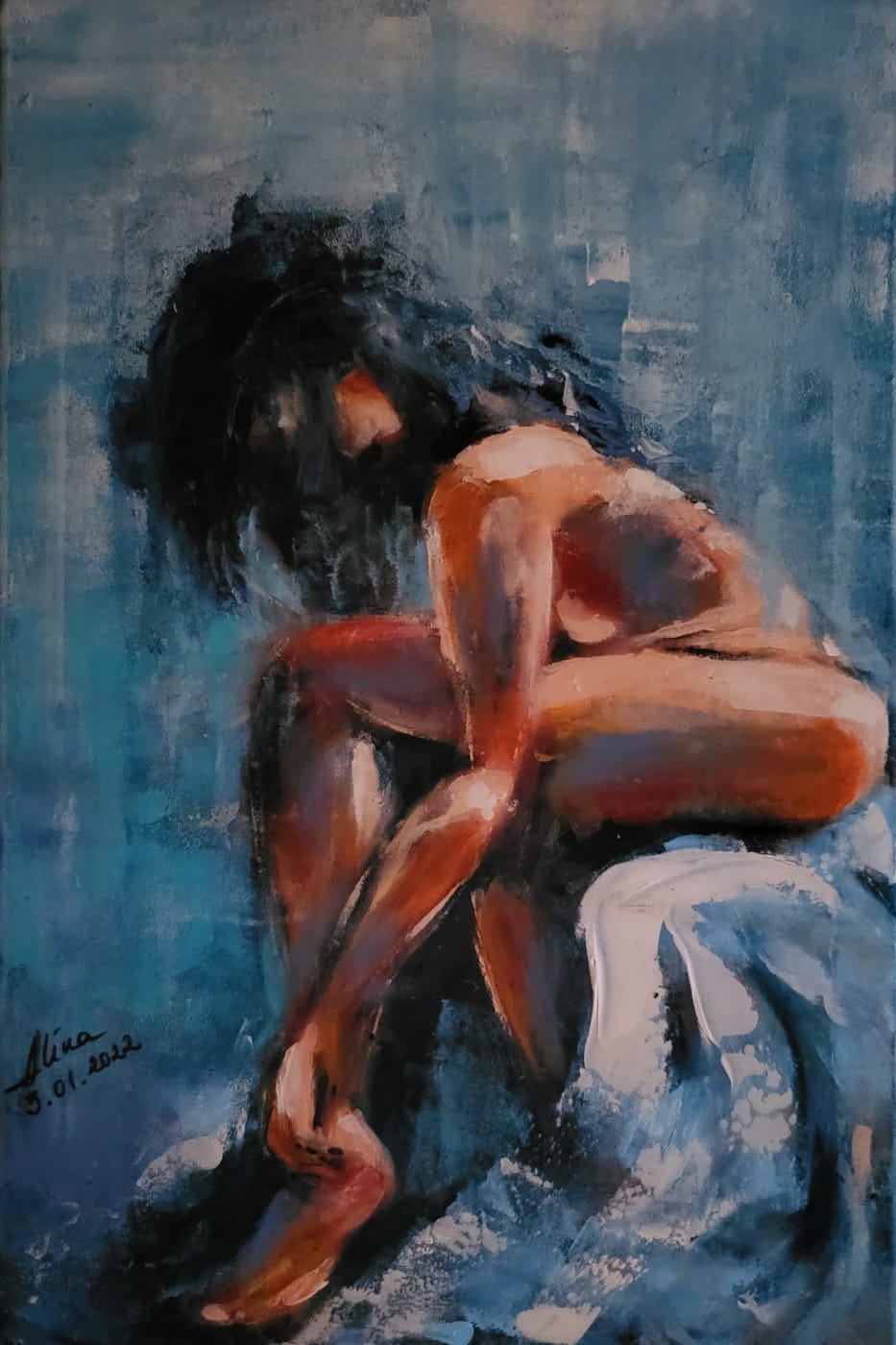ArteDiAlina.com painting: Lost without you